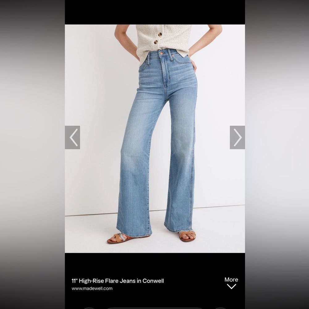 Madewell Light Blue Denim Jeans size 25x33